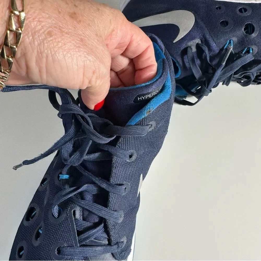 Nike Zoom Hyperquickness 3 Navy Blue Basketball